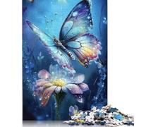 Art Butterfly Puzzle for Teenagers 1000 Pieces Puzzle Brain Teaser Puzzles For Adults 1000pcs (75x50cm)
