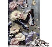 Art Butterfly Puzzles for Adults 1000 Piece Puzzle for Teenager Age 12 Years Up Christmas Eve Gifts 1000pcs (75x50cm)