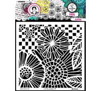 Art By Marlene Basic Borders 8"X8" Stencil-Nr.183, Basic Borders