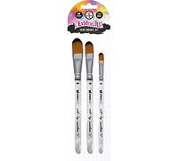 Art by Marlene Soft Nylon Brushes 3/Pkg-Flat: 3/4", 1/2", 3/8"
