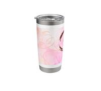 Art by Meme Elegant Watercolor Circle - Inspiring Creativity Stainless Steel Insulated Tumbler