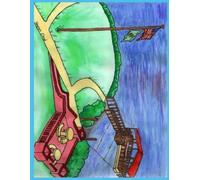 Art by Sharon Kay Cloud 'Boat Dock at Camp Dogwood' Journal