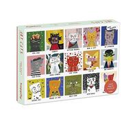 Art Cats 1000 Piece Jigsaw Puzzle for Adults | Premium 100% Recycled Board | 1000 Piece Cat Jigsaw Puzzle | Gift for Cat Lovers | Happily Puzzles