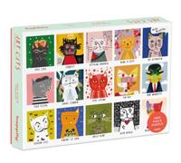 Art Cats by Nia Gould - 1,000 Piece Puzzle