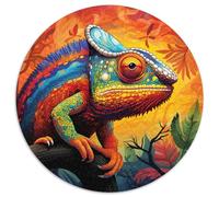 Art Chameleon JigsawPuzzle 1000 Pieces for Adults Cardboard Puzzles Family Interactive Game, Craft Gift with Colorful Artwork (67.5x67.5cm)