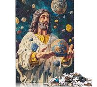 Art Christian Jesus Paper Jigsaw Puzzles 1000 Pieces for Adults Jigsaw Puzzles for Adults 1000 Piece Puzzle Educational Games 1000pcs (38x26cm)