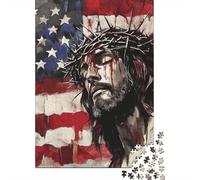 Art Christian Jesus Puzzle Family Fun 100% Recycled Cardboard Jigsaw Puzzle for Kids And Adults Age 12 Years Up 1000pcs (38x26cm)