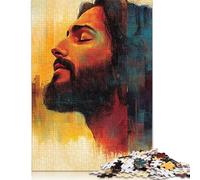 Art Christian Jesus Puzzles for Adults 1000 Piece Puzzle for Teenager Educational Game Challenge Toy 1000pcs (75x50cm)