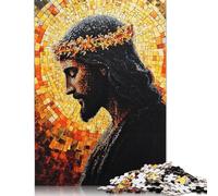 Art Christian Jesus Puzzles for Adults 500 Pieces Puzzle for Adults And Teenager Family Game 500pcs (52x38cm)