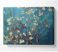 Art Classic Van Gogh Almond Branches Canvas Print Wall Art - Canvas Art Double XL 40 x 56 Inches