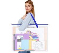 Art Collection Bag, Portfolio Folder, Storage, Souvenirs and Teaching Materials (26 "x 20") for Artwork, Poster, Sketch Drawing