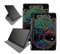 Art Color Tree Case for Samsung Galaxy Tab S9 Ultra 2023/S8 Ultra 2022 [SM-X910/X916B/X918U/X900/X906],with S Pen Holder 360 Degree Rotating Multiple Viewing Angles with Auto Sleep/Wake