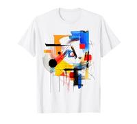 Art Colorful Abstract Geometric Painting Graphic Art T-Shirt