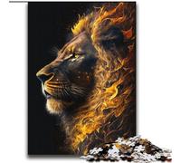 Art Colourful Lions Adult Jigsaw Puzzles 2000 Pieces, Challenging Game Gifts for Is Ideal As A Gift for The Whole Family (70x100cm)