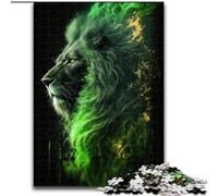 Art Colourful Lions Jigsaws 1000 Pieces for Adults, for And 14 Years And over Brainteaser Family Games Christmas Birthday Gifts (26x38cm)