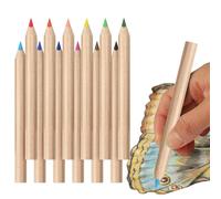 Art Colouring Pencils | 12 Colours Colouring Pencils for Students | School Material Crafts Versatile for Children Students Beginners Preschool Class