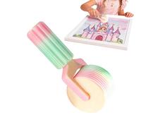 Art Craft Roller Painting Supplies Kit for Creative Projects, Smooth Rhinestone with Applicator Tools, Handmade Hobby Tool for Family Beginners, Adults, Children, Enthusiasts and Home, 4, Colourful