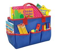 Art Craft Supplies Tote Bag Art Craft Storage Caddy Organizer Bag for Artist Kindergarten School Teacher Stationery Organizer Bag Art Supplies Carrying Case for Drawing Book Notebook Paint Brushes