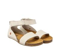 ART Crete, Women's Flat Sandals, Nappa Cream, 4 UK