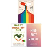 Art Cure The Science of How the Arts Transform Our Health, Happy Healthy Gut & Mind Body Miracle 3 Books Collection Set