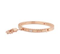 Art Deco 18ct Rose Gold 0.18ct Diamond Bangle