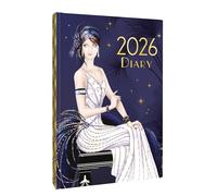 Art Deco 2026 A5 Weekly View Diary | Hardback Organiser with Claire Coxon Artwork | Planner for Appointments, Notes & Scheduling