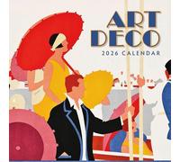 Art Deco - 2026 Square Wall Calendar - by Red Robin Publishing