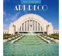 Art Deco - 2027 Square Wall Calendar - by Red Robin Publishing
