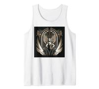 Art Deco Aesthetic Roaring 1920s 1930s Style Women Pose Tank Top
