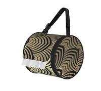 Art Deco Black, Cylinder Tissue Holder, Tissue Box Cover Hanging Tissue Box Holder Car Tissue Dispenser