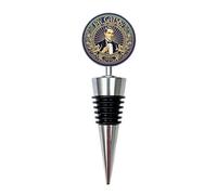 Art Deco Bottle Stopper - 1920s Gatsby The Great Vintage Style Bar Accessory - Resin Dome Design - Classic Literature Gift for Book Lovers - Retro Roaring Twenties Inspired Wine Bottle Topper