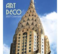Art Deco Calendar 2027, Wall Calendars, Month To View, Art, Gift