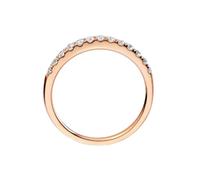 Art Deco Cluster Ring Diamond Ring Vintage 18K Rose Gold with 0.28CT Diamond Size N 1/2 Solid Not Plated Popular for Wife Mothers Day Jewelry