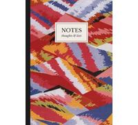 Art Deco Diamond Motif Notebook: A5 Lined Notebook | Calico Printers' Association Design