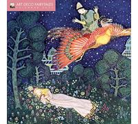 Art Deco Fairytales Wall Calendar 2025 (Art Calendar)