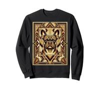 Art Deco French Bulldog Retro Style Frenchie Sweatshirt