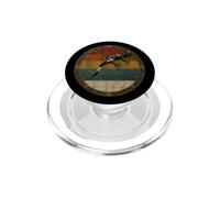 Art Deco Gecko Mosaic Geometric Reptile Art PopSockets PopGrip for MagSafe