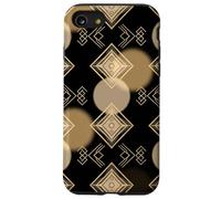 Art Deco Geometric Casino Style Circular Linework Design Case for iPhone SE (2020) / 7/8