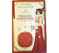 Art Deco - Granddaughter - 8 Page - Extra Large Christmas Card