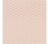Art Deco Pink Fan Vinyl Wallpaper Smooth Paste The Wall For Living Room