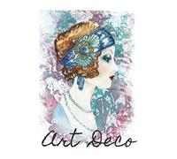 Art Deco Retro Vintage Classic 1930's Style Notebook