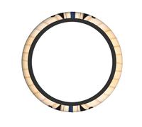 Art Deco Style Steering Wheel Universal Fit for Cars, Trucks, Suvs, Atvs | All-Season Comfort & Eco-Friendly Material