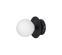 Art Deco Wall/ Ceiling Light Black/ White