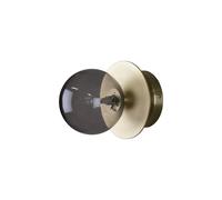 Art Deco Wall Lamp/ Ceiling Light Smoke