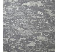 Art Decor Designs Arthouse Patina Textured Grey / Silver Metallic Washable Wallpaper 297601