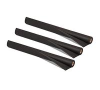 Art & Decoration Fabric Roll, 24" x 18', Black, 3 Rolls