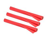 Art & Decoration Fabric Roll, 24" x 18', Red, 3 Rolls