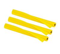 Art & Decoration Fabric Roll, 24" x 18', Yellow, 3 Rolls