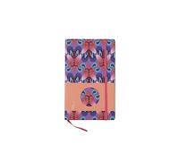Art&Design24 Naturalia Elena Samistraro Notebook, Bookmark and Elastic Fuchsia, 240 White Sheets, Paper 70 g, Cardboard Cover, 13 x 21 cm