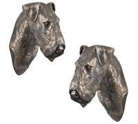 Art-Dog Dog Hanging Statue - Unique Edition ArtDog Collection - Handmade Dog Sculpture for Elegant Home Décor - Dog Ornaments for the Home - Airedale terrier